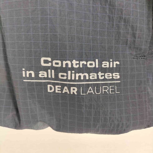 ディアローレル DEAR LAUREL リップストップ ナイロン 中綿 ノーカラー ジャケット メンズ JPN:L